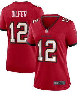 Trent Dilfer Tampa Bay Buccaneers Womens Game Retired Player Jersey - Red Nfl