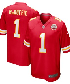 Trent Mcduffie Kansas City Chiefs 2022 Nfl Draft First Round Pick Game Jersey - Red Nfl