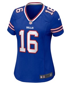 Trent Sherfield 16 Buffalo Bills Women's Game Player Jersey - Royal