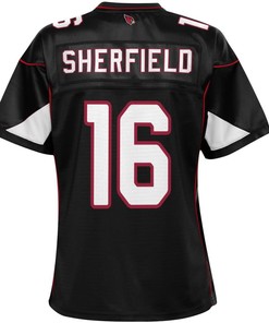 Trent Sherfield Arizona Cardinals Nfl Pro Line Womens Alternate Player Jersey - Black