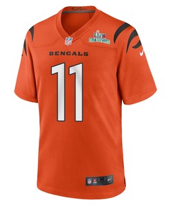 Trent Taylor 11 Cincinnati Bengals Super Bowl LVII Champions Men Alternate Game Jersey - Orange