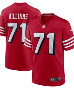 Trent Williams 71 San Francisco 49ers Alternate Game Jersey - Scarlet