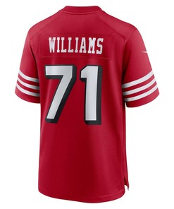 Trent Williams 71 San Francisco 49ers Alternate Game Jersey - Scarlet