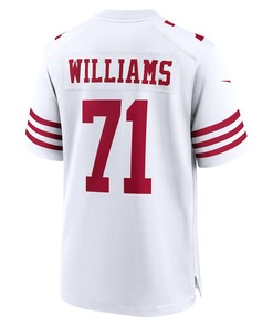 Trent Williams 71 San Francisco 49ers Player Game Jersey - White