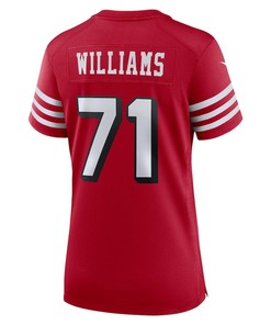 Trent Williams San Francisco 49ers Women's Alternate Game Jersey - Scarlet