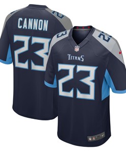Trenton Cannon Tennessee Titans Player Game Jersey - Navy Nfl