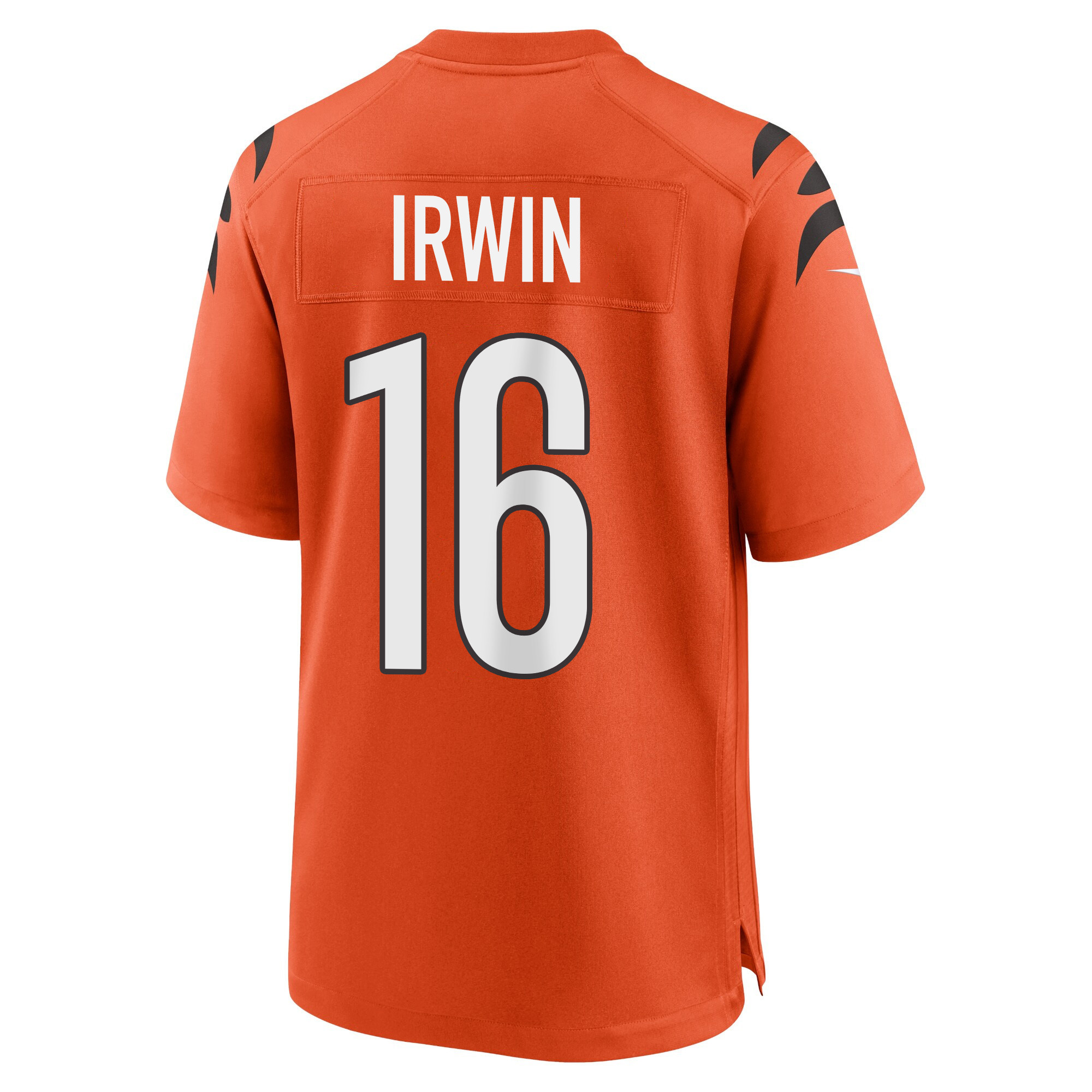 Trenton Irwin 16 Cincinnati Bengals Super Bowl LVII Champions Men Alternate Game Jersey - Orange
