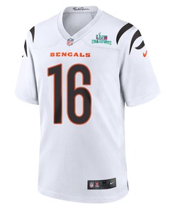 Trenton Irwin 16 Cincinnati Bengals Super Bowl LVII Champions Men Game Jersey - White
