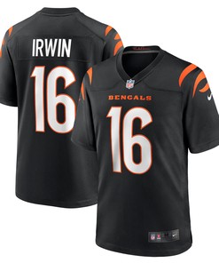 Trenton Irwin Cincinnati Bengals Game Player Jersey - Black Nfl