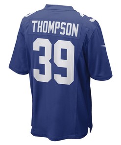 Trenton Thompson New York Giants Game Player Jersey - Royal