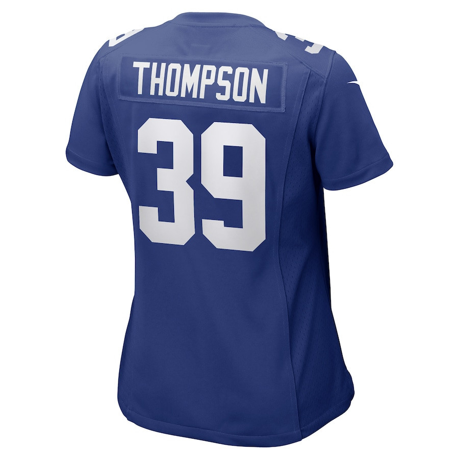 Trenton Thompson New York Giants Women's Game Player Jersey - Royal