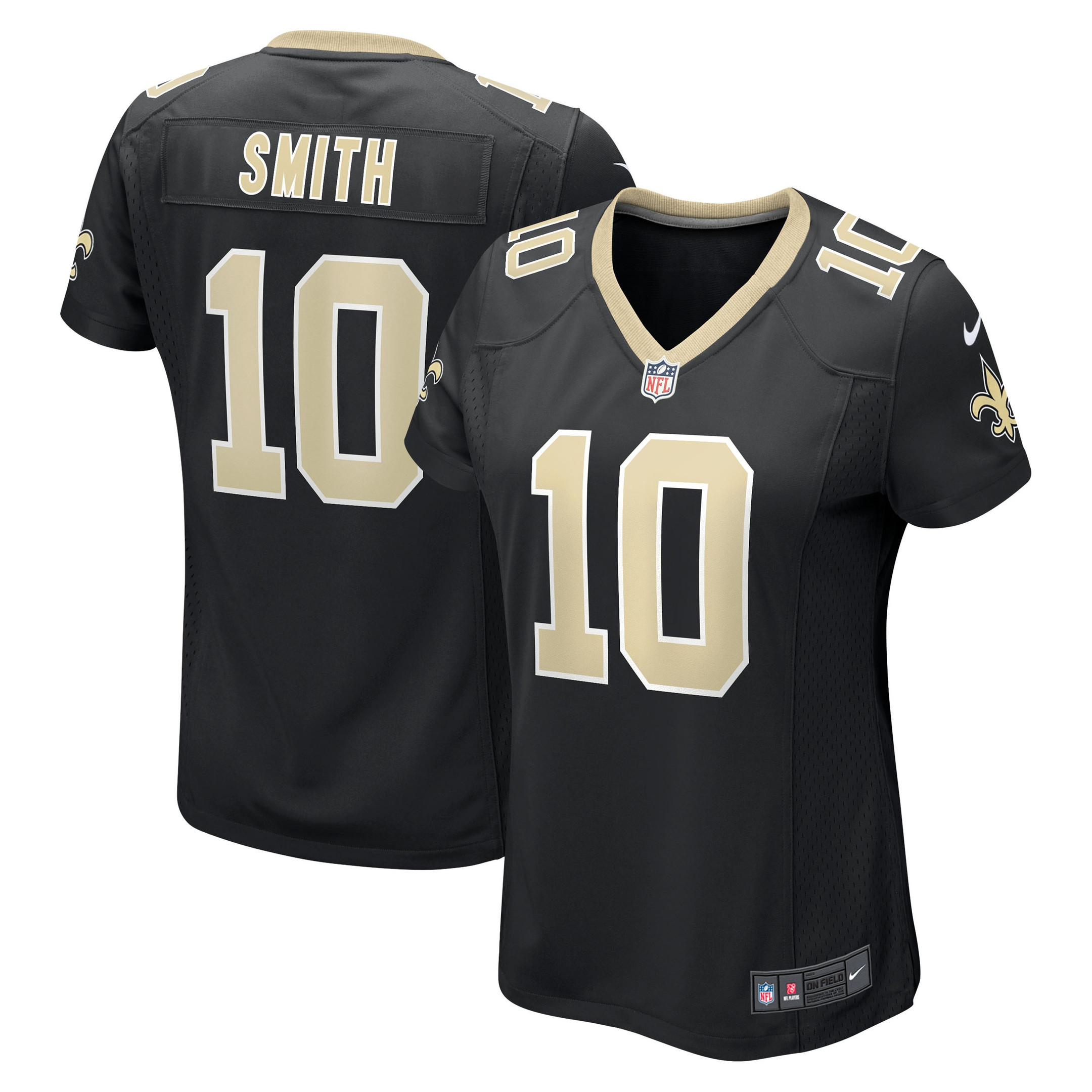 Trequan Smith New Orleans Saints Womens Game Jersey - Black Nfl