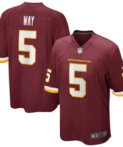 Tress Way Washington Football Team Game Player Jersey - Burgundy Nfl