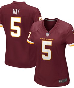 Tress Way Washington Football Team Womens Game Player Jersey -burgundy Nfl