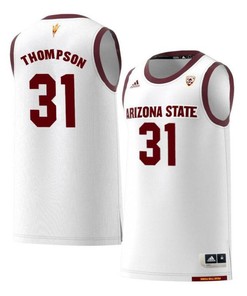 Trev Thompson 31 Arizona State Sun Devils Retro Basketball Men Jersey - White