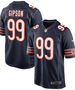 Trevis Gipson Chicago Bears Game Jersey - Navy Nfl