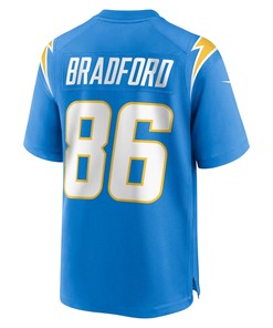 Trevon Bradford Los Angeles Chargers Player Game Jersey - Powder Blue
