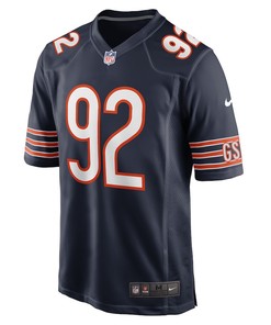 Trevon Coley Chicago Bears Game Player Jersey - Navy