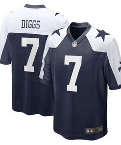 Trevon Diggs 7 Dallas Cowboys Alternate Game Jersey - Navy