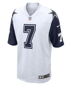 Trevon Diggs 7 Dallas Cowboys Alternate Game Jersey - White