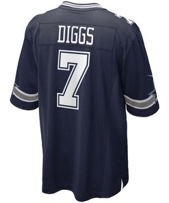 Trevon Diggs 7 Dallas Cowboys Game Jersey - Navy