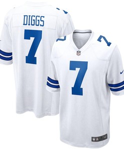 Trevon Diggs 7 Dallas Cowboys Game Jersey - White