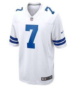 Trevon Diggs 7 Dallas Cowboys Game Jersey - White