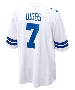 Trevon Diggs 7 Dallas Cowboys Game Jersey - White