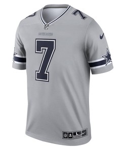 Trevon Diggs 7 Dallas Cowboys Inverted Legend Jersey - Gray
