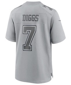 Trevon Diggs 7 Dallas Cowboys Men Atmosphere Fashion Game Jersey - Gray