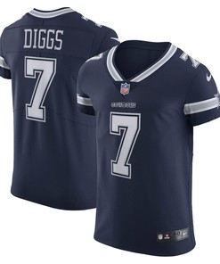Trevon Diggs 7 Dallas Cowboys Vapor Elite Jersey - Navy