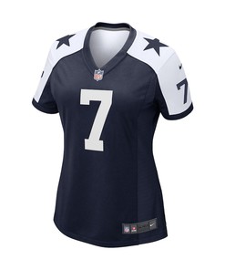Trevon Diggs 7 Dallas Cowboys Women's Alternate Game Jersey - Navy