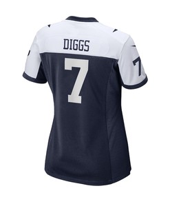 Trevon Diggs 7 Dallas Cowboys Women's Alternate Game Jersey - Navy