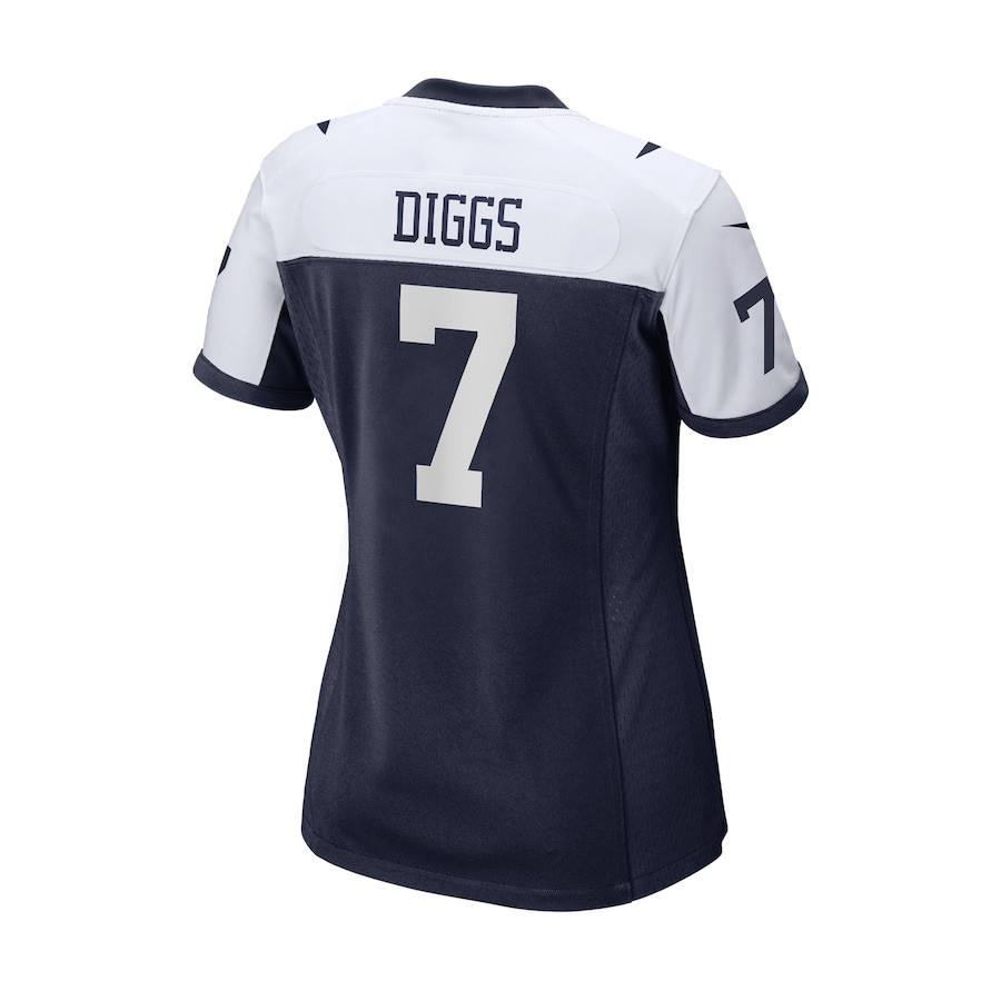 Trevon Diggs 7 Dallas Cowboys Women's Alternate Game Jersey - Navy