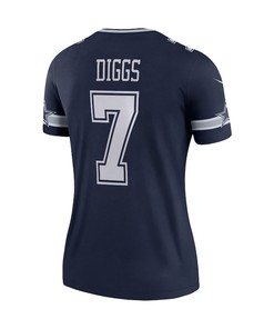 Trevon Diggs 7 Dallas Cowboys Women's Legend Jersey - Navy