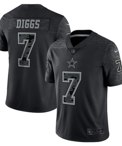 Trevon Diggs Dallas Cowboys RFLCTV Limited Jersey - Black