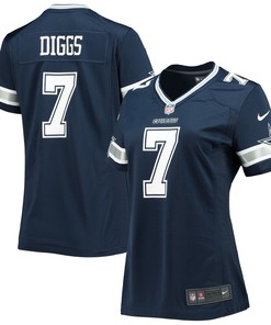 Trevon Diggs Dallas Cowboys Womens Game Jersey Navy Nfl
