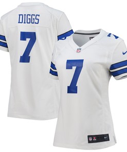 Trevon Diggs Dallas Cowboys Womens Game Jersey White Nfl