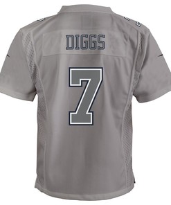 Trevon Diggs Dallas Cowboys Youth Atmosphere Game Jersey - Gray