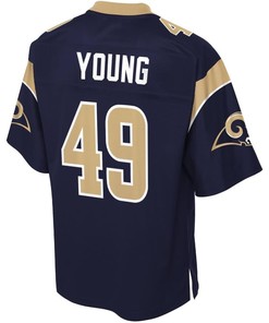 Trevon Young Los Angeles Rams Nfl Pro Line Player Jersey - Navy