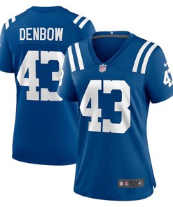 Trevor Denbow Indianapolis Colts Women's Game Player Jersey - Royal