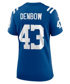 Trevor Denbow Indianapolis Colts Women's Game Player Jersey - Royal