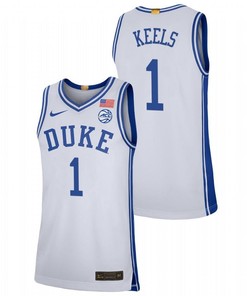 Trevor Keels 1 Duke Blue Devils 2023 College Basketball Limited Men Jersey - White