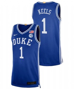 Trevor Keels 1 Duke Blue Devils 2023 College Basketball Men Jersey - Royal