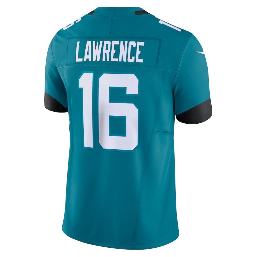 Trevor Lawrence 16 Jacksonville Jaguars Vapor F.U.S.E. Limited Jersey - Teal