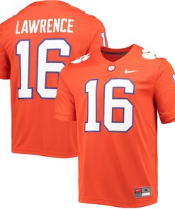 Trevor Lawrence Clemson Tigers 2021 Draft Class Game Jersey - Orange Ncaa