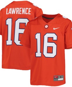 Trevor Lawrence Clemson Tigers Alumni Jersey - Orange Ncaa