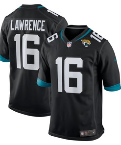 Trevor Lawrence Jacksonville Jaguars Alternate Game Jersey - Black Nfl