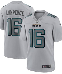 Trevor Lawrence Jacksonville Jaguars Atmosphere Fashion Game Jersey - Gray