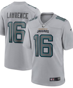 Trevor Lawrence Jacksonville Jaguars Atmosphere Fashion Game Jersey - Gray Nfl